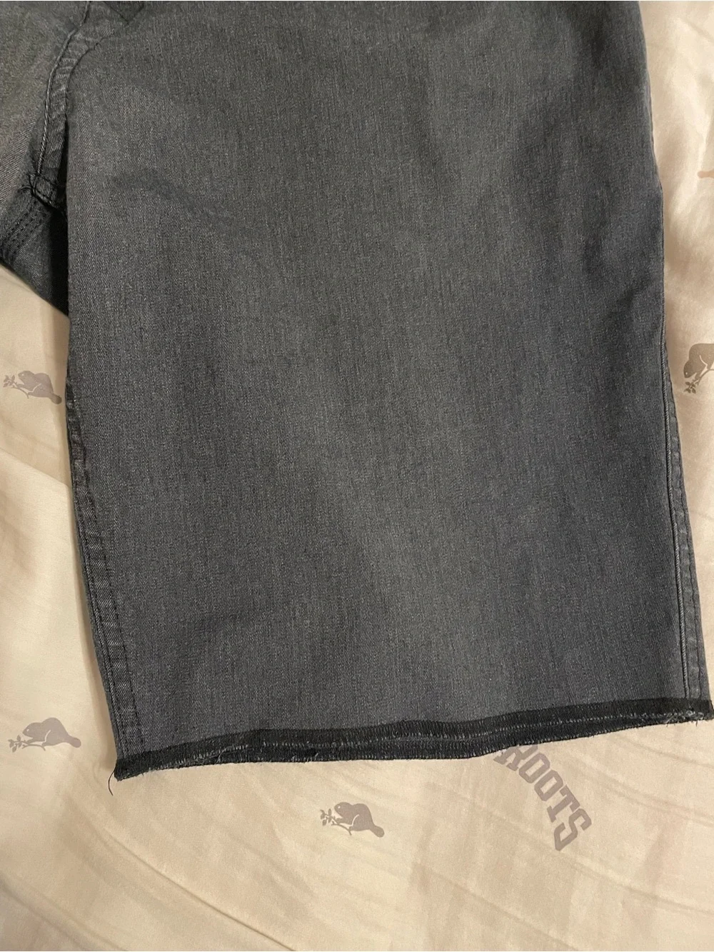 Oakley Men's Charcoal Black Jean-Style Shorts